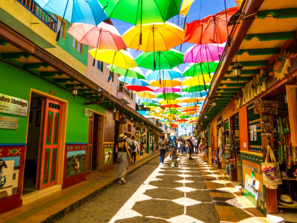 Guatapé colorful town